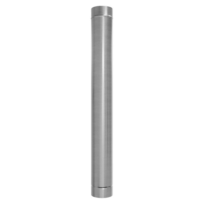 Stainless Steel Exhaust/Flue End Pipe for ABI1700 150 x 1000mm