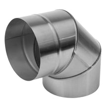 Stainless Steel Exhaust/Flue 90° Bend for ABI1700 150mm
