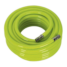 Air Hose High-Visibility 15m x Ø10mm with 1/4"BSP Unions