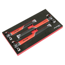 Sealey Premier Ball Pein Hammer Set with Fibreglass Shafts 3pc
