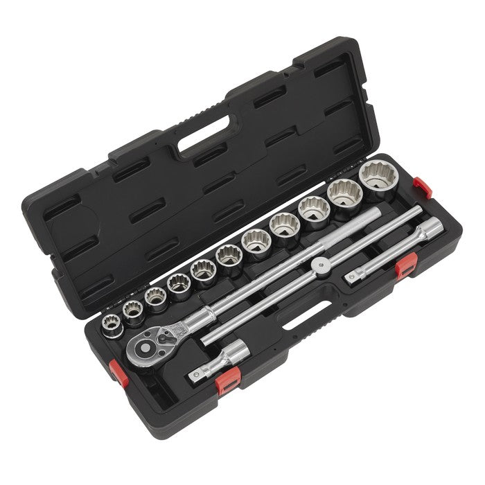 Premier Socket Set 3/4"Sq Drive 12-point 15pc