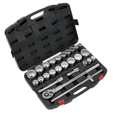 Premier Metric/Imperial Socket Set 3/4"Sq Drive 12-point 26pc