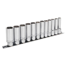 Premier Deep Lock-On™ Socket Set 3/8"Sq Drive 12pc