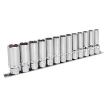 Premier Deep Lock-On™ Socket Set 1/2"Sq Drive 13pc