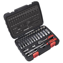 Socket Set 32pc 1/4"Sq Drive Lock-On - Metric