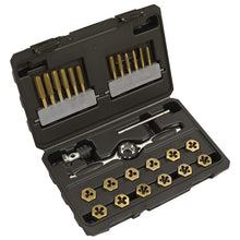 Premier Hexagonal Tap & Die Set 26pc Hexagonal  - Imperial - Titanium Coated