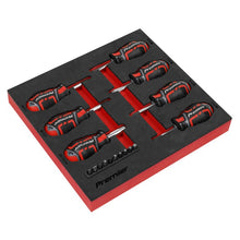 Sealey Premier GripMAX® Stubby Screwdriver Set 17pc