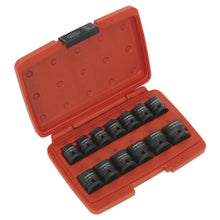 Sealey Premier Low Profile Impact Socket Set 1/2"Sq Drive 13pc