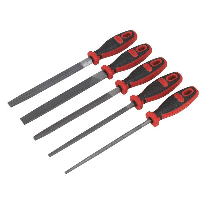 Smooth Cut Engineer’s File Set 5pc 200mm