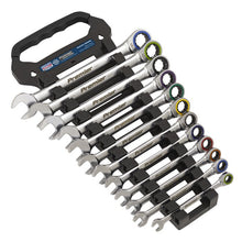 Combination Ratchet Spanner Set 12pc Metric - Platinum
