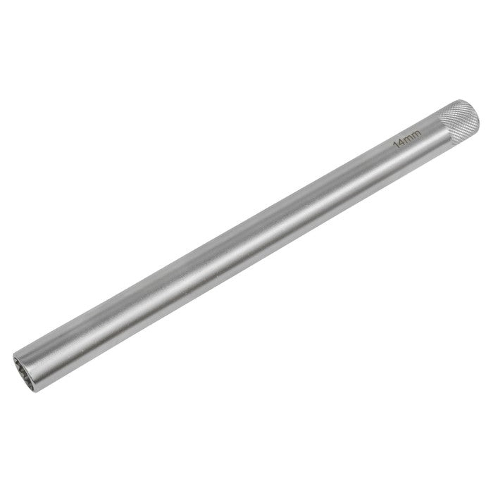 Spark Plug Socket 14mm 3/8"Sq Drive 12-Point 250mm