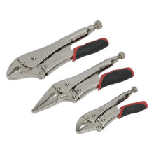 Locking Pliers Set 3pc Quick Release