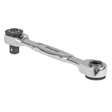 Sealey Micro Ratchet Bit Driver & Wrench 1/4"Sq & 1/4"Hex Drive