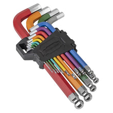 Jumbo Ball-End Hex Key Set 13pc Colour-Coded Anti-Slip