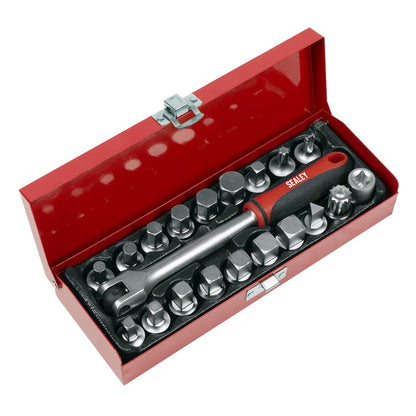 Oil Drain Plug Key Set 3/8"Sq Drive 20pc