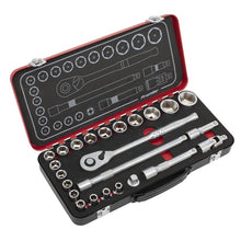 Socket Set 1/2"Sq Drive 24pc -  Premier Platinum