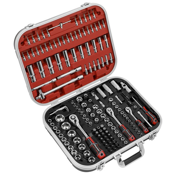 Socket Set 172pc 1/4", 3/8" & 1/2"Sq Drive WallDrive®