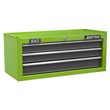 Sealey American PRO® Mid-Box Tool Chest 3 Drawer - Green/Grey