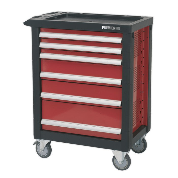 Rollcab 6 Drawer with Ball-Bearing Slides