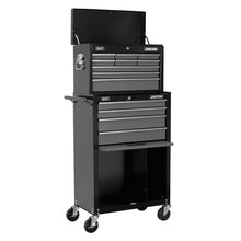 American PRO® Topchest & Rollcab Combination 13 Drawer - Black/Grey