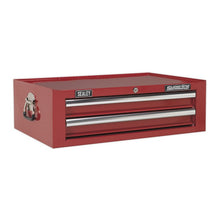Sealey Superline PRO® Mid-Box Tool Chest 2 Drawer - Red
