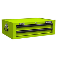 Superline PRO® Mid-Box Tool Chest 2 Drawer - Green/Black