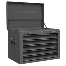 Superline PRO® Topchest 5 Drawer - Grey/Black