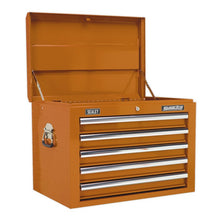 Sealey Superline PRO® Topchest 5 Drawer - Orange