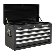 Sealey Superline PRO® Topchest 6 Drawer - Black