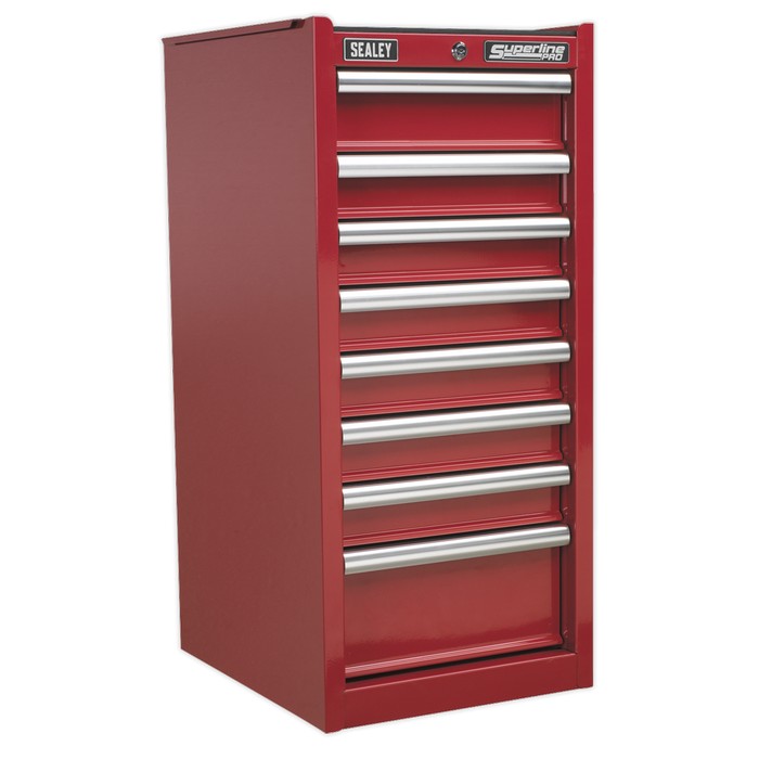 Sealey Superline PRO® Hang-On Chest 8 Drawer - Red