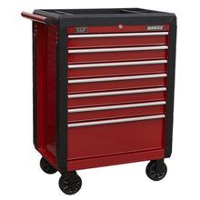 Superline PRO® Rollcab 7 Drawer - Red