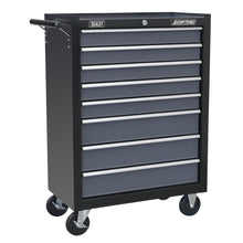 American PRO® Rollcab 8 Drawer - Black/Grey
