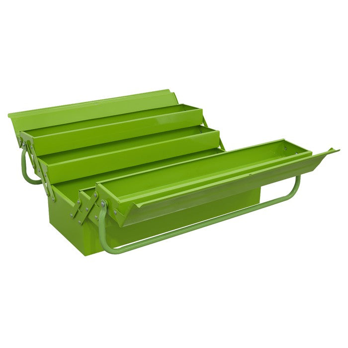 Sealey Cantilever Toolbox with 4 Trays 530mm - Green