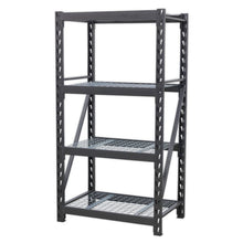HD Racking Unit with 4 Mesh Shelves 640kg Cap/Level