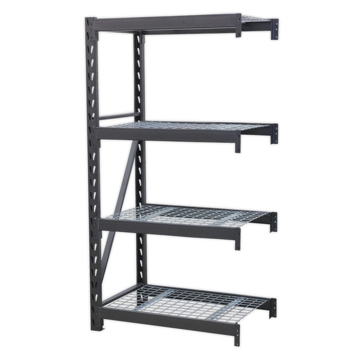 HD Racking Ext Pack with 4 Mesh Shelves 640kg Cap/Level
