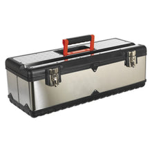 Stainless Steel Toolbox 660mm with Tote Tray