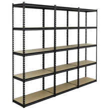 Sealey Racking Unit with 5 Shelves 340kg Capacity Per Level - Set of 3