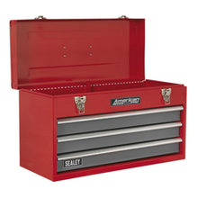 American PRO® Tool Chest 3 Drawer - Red/Grey