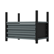 Modular Storage Mid Unit 3 Drawer & 1 Shelf 580mm
