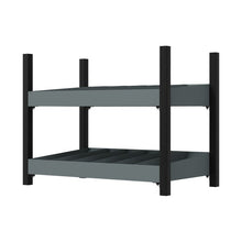 Modular Storage Mid Unit 2 Compartment Shelve 580mm