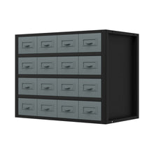 Modular Storage Mid Unit 16 Small Drawers 580mm