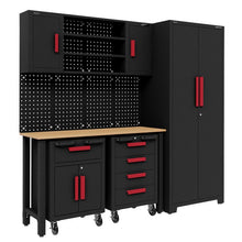 American PRO® Complete Garage Storage System with 2 Mobile Trolleys