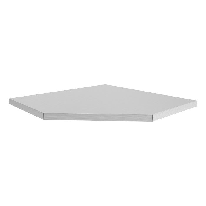 Stainless Steel Worktop for Modular Corner Cabinet 860mm