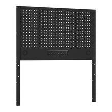 Modular Pegboard Back Panel with Power Bar 1240mm