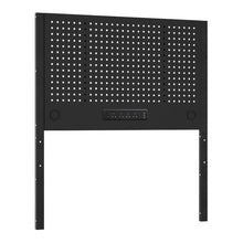Modular Pegboard Back Panel with Power Bar 1240mm