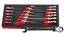 Flexi Ratchet Spanner Set 13 Pieces 8-21mm Britool Hallmark