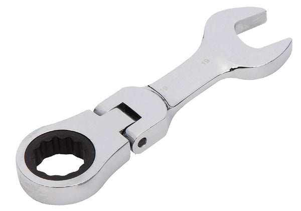 Stubby Flexi Ratchet Spanner Range 8-19mm Britool Hallmark