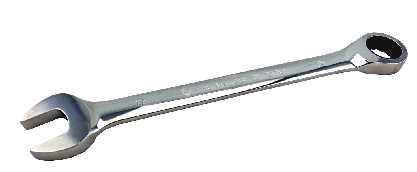 Ratchet Spanner Set 8-19mm + Stubby Ratchet Wrench Set Britool Hallmark