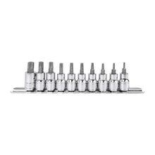 Genius Tools BS-310T 10pc 3/8"SD Torx Star Bit Socket Set