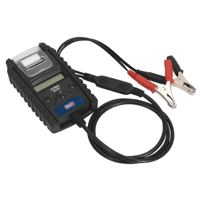 Digital Start/Stop Battery & Alternator Tester with Printer